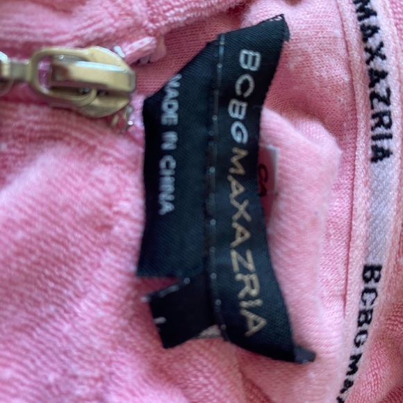 BCBG pink zip up - Picture 2 of 2